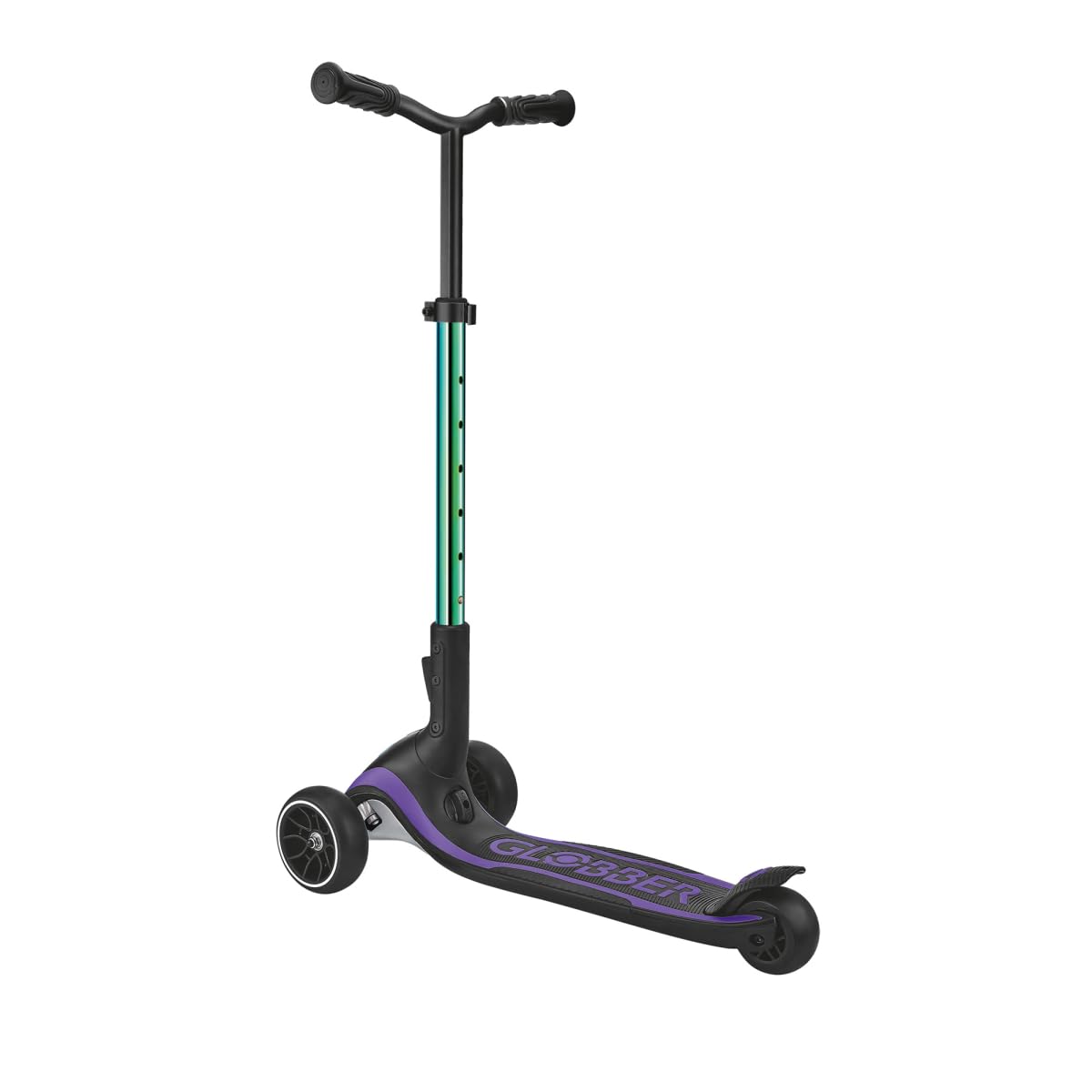 GLOBBER ULTIMUM – Tretroller, 125/90 mm extra breit, ABEC 7, 3-rädrig, höhenverstellbar