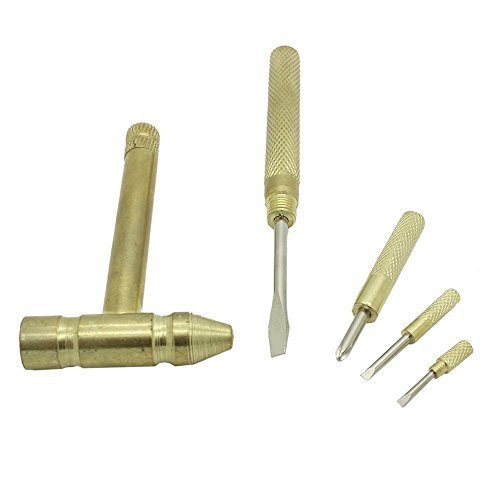 Driak Multitools 5 in 1 Mini Hammer and Phillips Crosshead and Flat