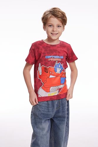 Transformers One Bumblebee and Optimus Prime Boys 3 Pack Short Sleeve T-Shirt for Little Kids3