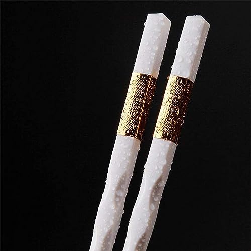 chop Sticks Multipack Baguettes Réutilisables Baguettes Réutilisables, 10 Pairesanches Japonaises Chinoises Coréennes Cadeau, Baguettes Carrées en Fibre de Verre Réutilisables(Color:6,Size:)