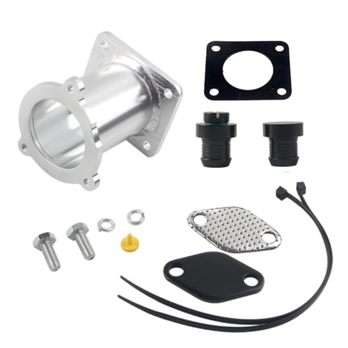 FortuneGlobe Kit di rimozione della valvola Egr per M47N2 M57N2 motori diesel,E87 E90 E91 E92 E93 E60 E61 E83 E70 per Kit Elimina Egr, Sostituisce i riferimenti tecnici 11717804381 e 11717792077