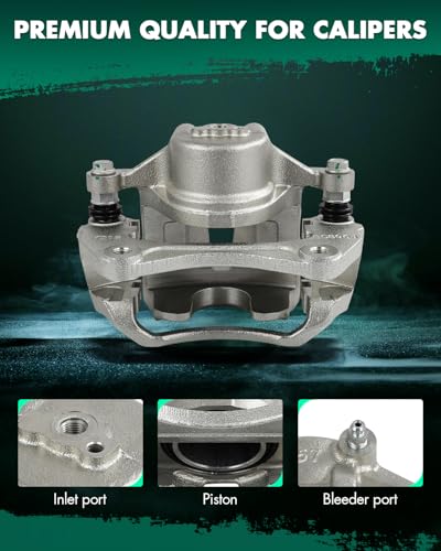 Image of SCITOO - Front Right Disc Brake Caliper Assembly w /Bracket For Kia