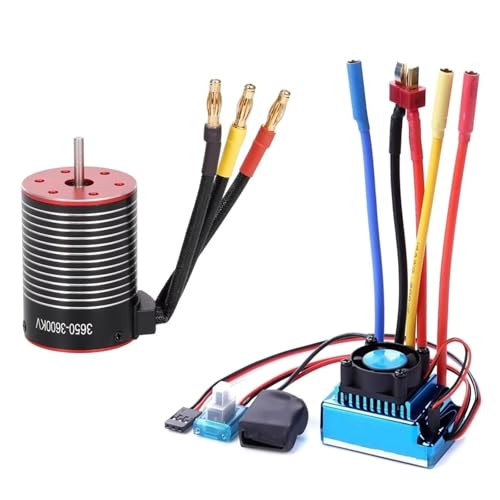 1/8 ブラシレスモーター　ESC セット Amazon.co.jp: RCブラシレスESCToysRCモーターESCセット