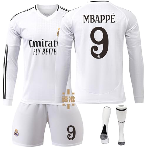 [AHCY] TbJ[ jtH[ 24-25 A }h[h z[ oby TbJ[ jtH[ wԍ9 Mbappe lp qp K X|[c Vc ㉺Zbg Ct (26)