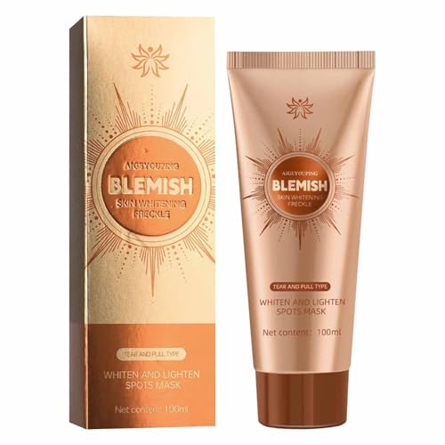 Herbal Spots Peel-Off Facial Mask, Blackhead Remover Mask, Anti-Aging and Anti-Wrinkle Peel Off Masks for All Skin Types, Natural Herbal Essence, Whitening And Lightening Spots (brown)