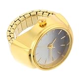 LRXIYODE Reloj de Dedo Decorativo con Diseño Degradado Único Reloj Portátil y Práctico para Uso Diario Accesorio de Moda para Mujer y Hombre