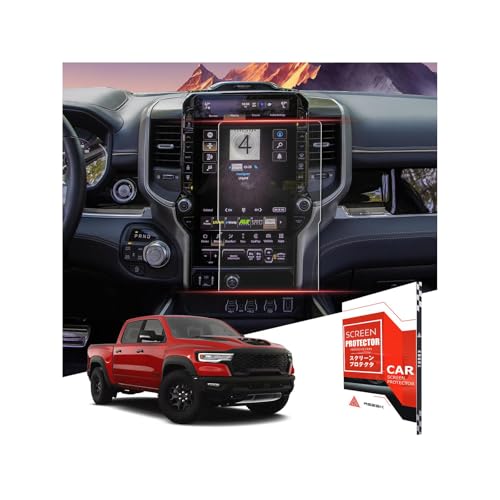 Protecteur d'écran 14,5" pour Dodge RAM 1500 2025 Laramie Rebel en verre trempé 9H+