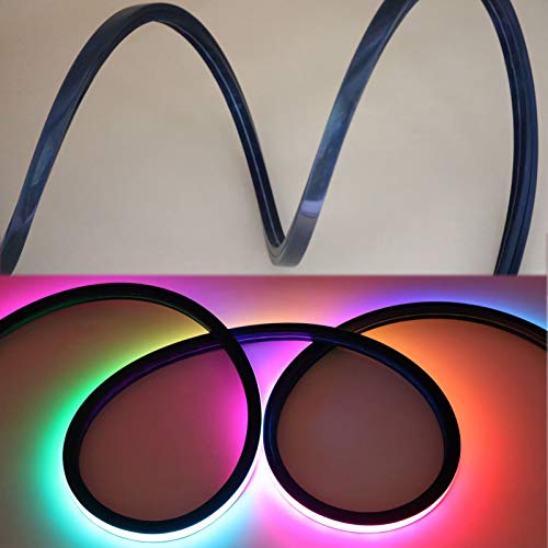 Canal de LED flexible de silicona negra 5 m IP67 miniatura 3