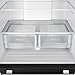 FORNO Espresso Gallipoli 30 inch French Door Black Refrigerator 17.5 cu. ft. with Ice Maker