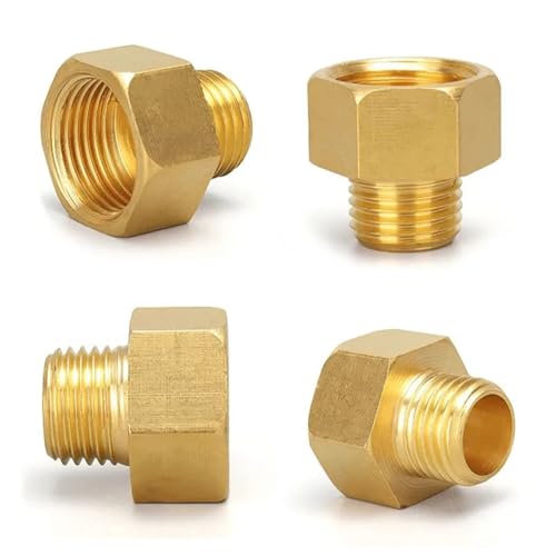 Raccord de tuyaux en laiton durable avec filetage de précision 3/8 NW4-3