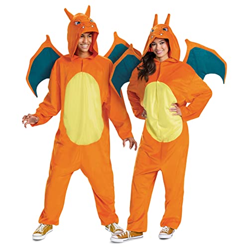 Disguise Pokemon, disfarce Charizard deluxe para adultos