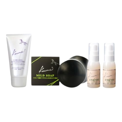 Koume こうねオイルセット こうね100×2本 こうねマイルドソープ×2個 こうねジェルローション×1本 [有限会社 メイン 福岡県 筑紫野市 50004]