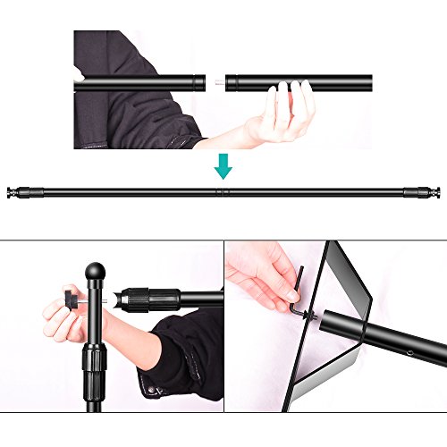 Emart 10 X 8Ft (W X H) Photo Backdrop Banner Stand - Adjustable Telescopic Tube Trade Show Display Stand, Step And Repeat Frame Stand For Professional Photography Booth Background Stand Kit #TOP3