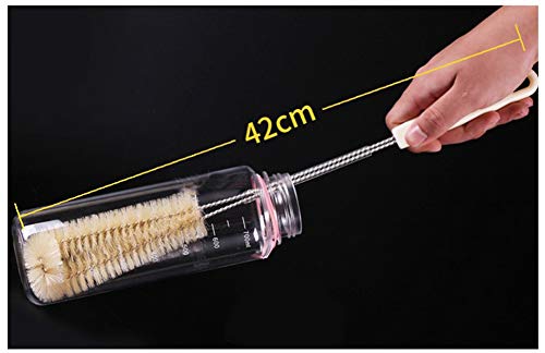 Scovolino per la pulizia di bottiglie, con morbide...