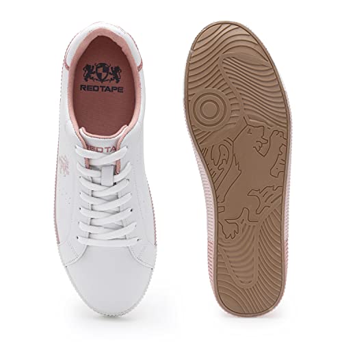 Image of Red Tape Women's Casual Sneakers - Elevated Look, Arch Support, Dynamic Feet Support, On-Ground Traction, Soft-Cushioned Insole