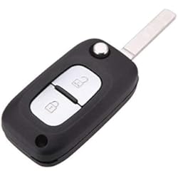 Carcasa de 2 botones para llaves de coche Renault, de la marca Katur