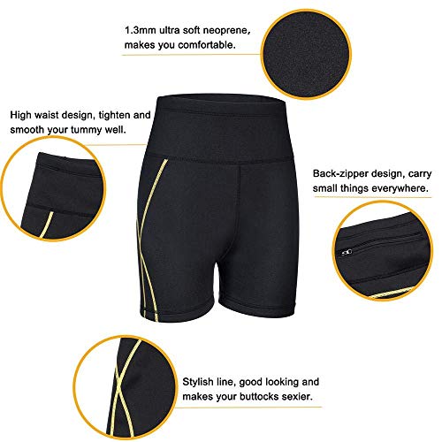 image for CtriLady Women Wetsuit Shorts Surfing Kayaking Snorkeling Swimming Pan