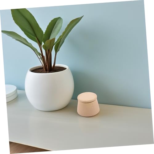 Vaso limpiador de pinceles de cerámica para uñas miniatura 7