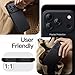 JETech Slim Case for iPhone 17 Pro 6.3-Inch, Ultra-Thin Lightweight Minimalist Phone Cover with Camera Lens Protection, Matte Anti-Fingerprint Finish (Black)
