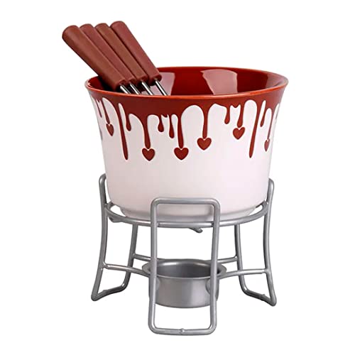 Conjunto para fondue de chocolate