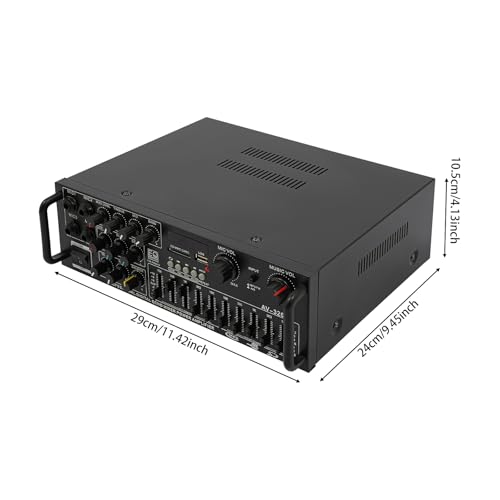 Amplificateur de sonorisation voiture et maison puissant 200W x 2