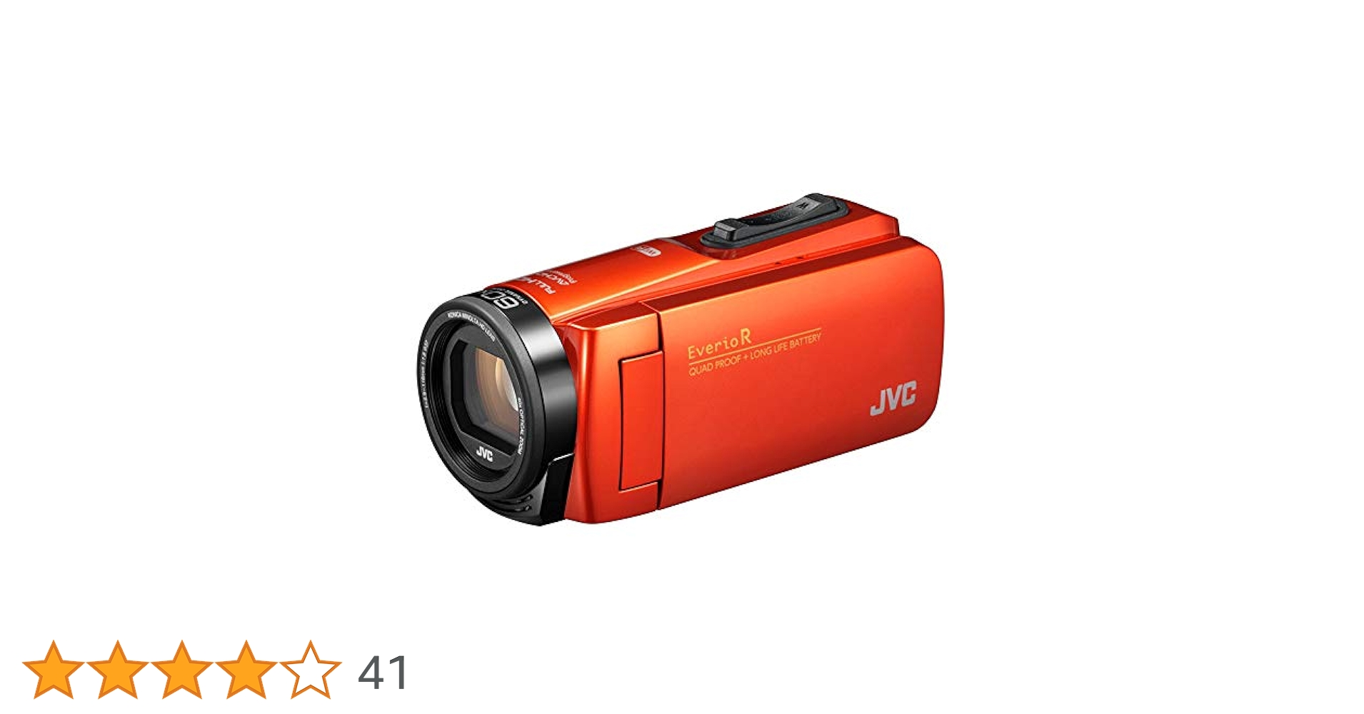 JVC Everio FULL HD ビデオカメラ レッド JVC Everio HD ビデオカメラ 赤