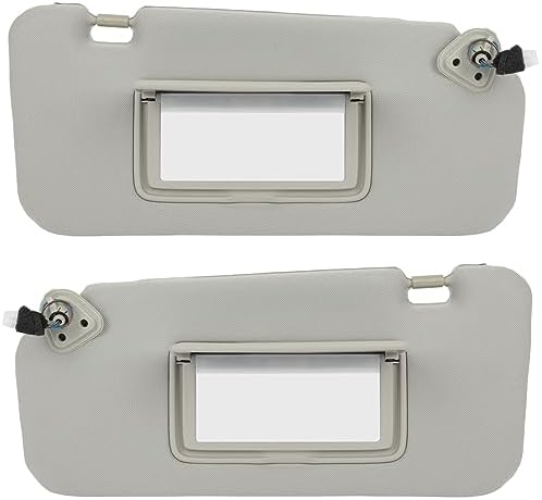 Rallonge Pare Soleil Voiture De Face L + R Intérieur Sun Visière Sun Avec Clip Hook Fit User For Mitsubishi Pajero Montero Shogun MKII V31 V32 V33 Pare-Soleils IntéRieur