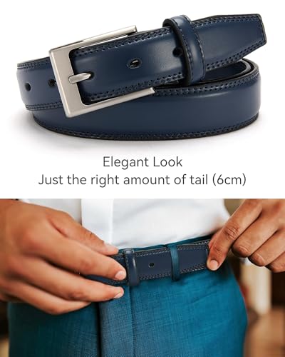 Image of CHAOREN Mens Belts Leather Gift for Men - Ideal Match for Mens Dress Shoes