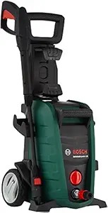 Bosch UniversalAquatak 130 Bar 1700W Electric High Pressure Washer Cleaner with High Pressure Gun, Lance, 6m Hose, 3-in-1 Nozzle & Detergent Nozzle, Self Priming Capable