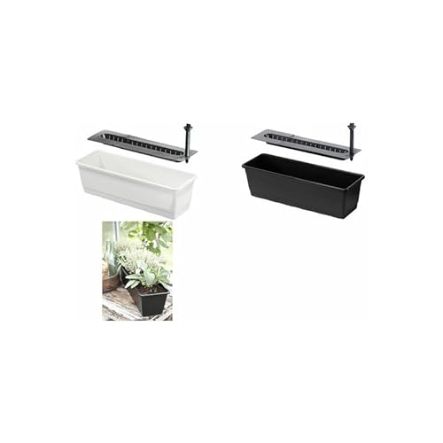 orthex Blumenkasten Balcony, Breite 750 mm, weiß