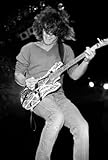 Eddie VanHalen - VH - 8x10 BW Concert Photograph