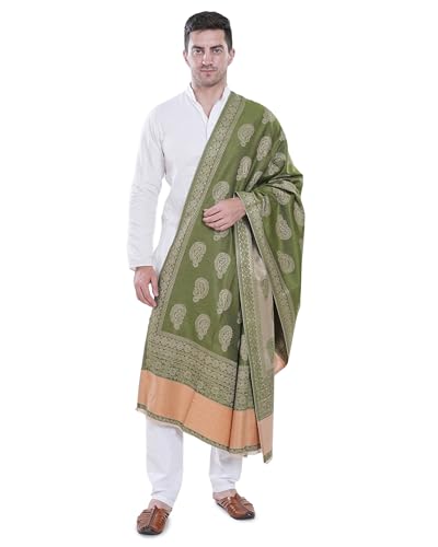 Image of Men's Kashmiri Wool Jamawar Shawl