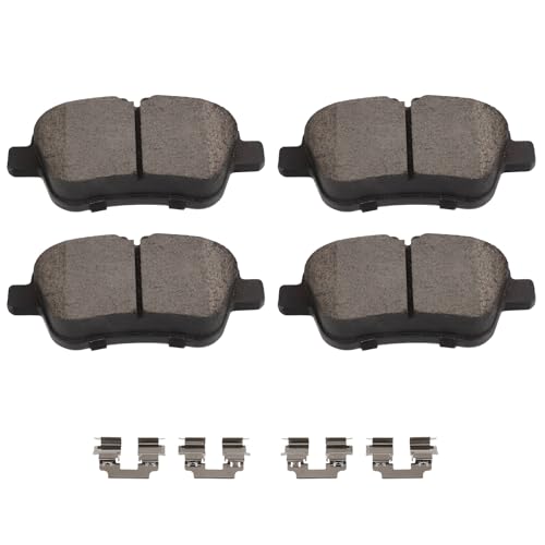 Image of SCITOO D1646-8874 Disc Brake Pads Sets Rear Ceramic Brake Pads w /Hardware | For INFINITI 2017-2019,For Mercedes-Benz 2012-2020