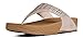 FitFlop Women's Novy Toe Post Flip Flop, Nude, 7 M US