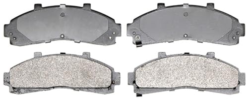 Patin de frein à disque avant 14D652M ACDelco Advantage pour étrier de frein automobile
