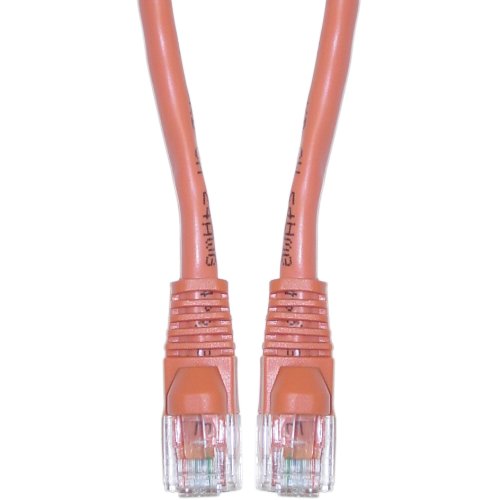 Cable CAT6 UTP Crossover 7.62 m Naranja con RJ45 miniatura 1