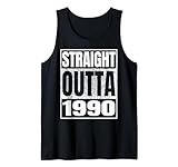 Photo Gallery straight outta 1990 retro birthday idea born in 1990 vintage canotta Photo Gallery straight outta 1990 retro birthday idea born in 1990 vintage canotta