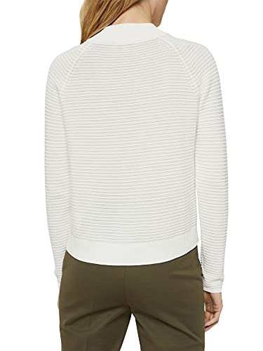 ESPRIT-Pullover-mit-Rippen-Struktur-Bio-Baumwolle