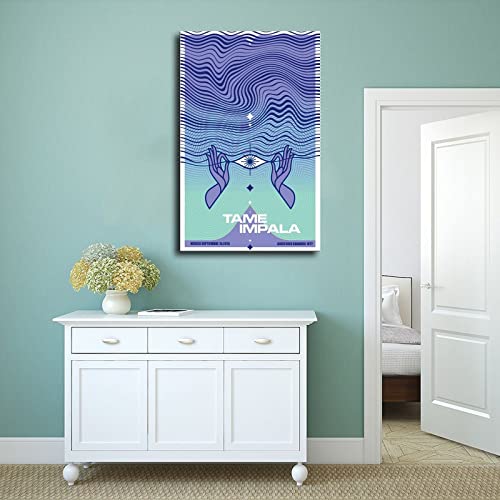 Rongm Tame Impala Ms - Event Posters For Room Aesthetic Canvas Poster Wall Art Decor Print Picture Paintings For Living Room Bedroom Decoration Style-2 16X24Inch(40X60Cm) #TOP3