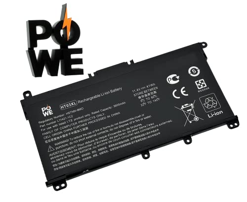 Laptops, Personal Computer PO WE HT03XL Laptop Battery for HP Pavilion 14-CE 14-CF 14-cm 14-CK 14-DF 14-DH 14-MA 14Q-CS 14Q-CY 15-CS 15-DA 15-DB 15-CW 17-by 17-CA 240 245 250 255 G7 340...