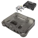 Protective Case, for N64 Retro Video Game Console, Replacement Translucent Game Console Shell, with Screwdriver, Reset and Power , ABS [video game] [video game]