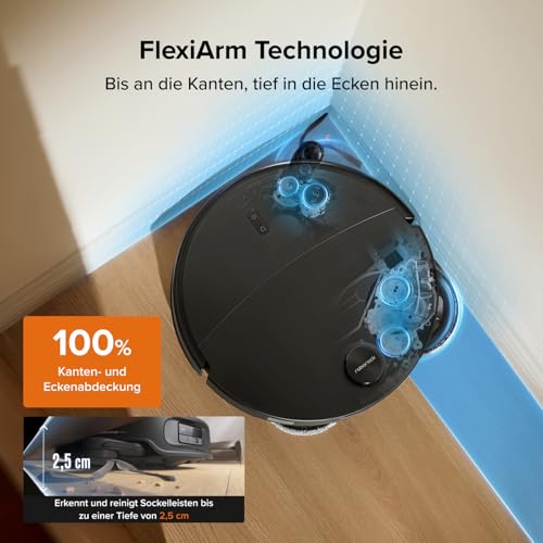 roborock Qrevo Edge 2 Staubsauger-Wischroboter, 25.000 Pa – Ansicht 6