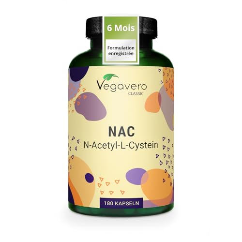 Vegavero NAC 600mg 180 Gélules