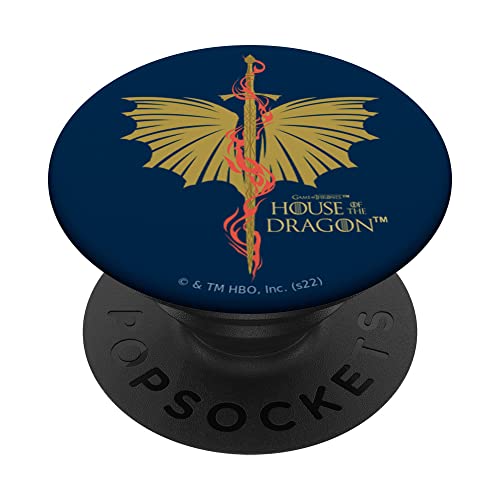 House of the Dragon Sword With Wings PopSockets PopGrip Intercambiable