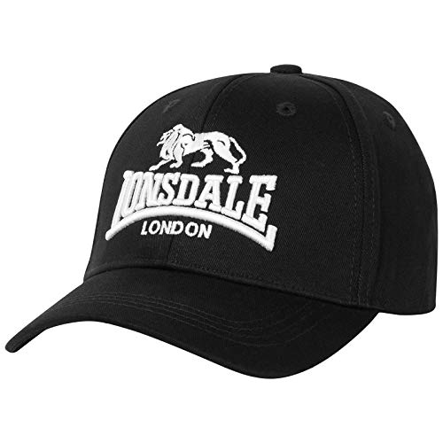 Lonsdale Unisex's Wiltshire Double Pack Cap, Black/Dark Navy, One Size - Image 2
