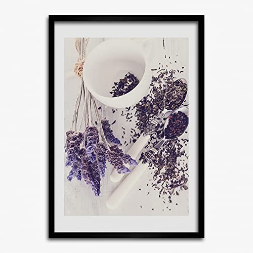 Tableau décoratif lavande Tulup 50x70 cm pour créer une ambiance provençale dans votre chambre