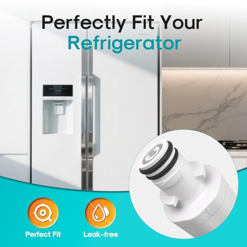 Image of ICEPURE PRO ADQ74793501 NSF /ANSI 401 NSF /ANSI 42Certified Replacement LT1000P, Kenmore Elite 9980, ADQ747935 LT1000PC MDJ64844601 ADQ74793502 Refrigerator Water and LT120F Air Filter, 1Combo