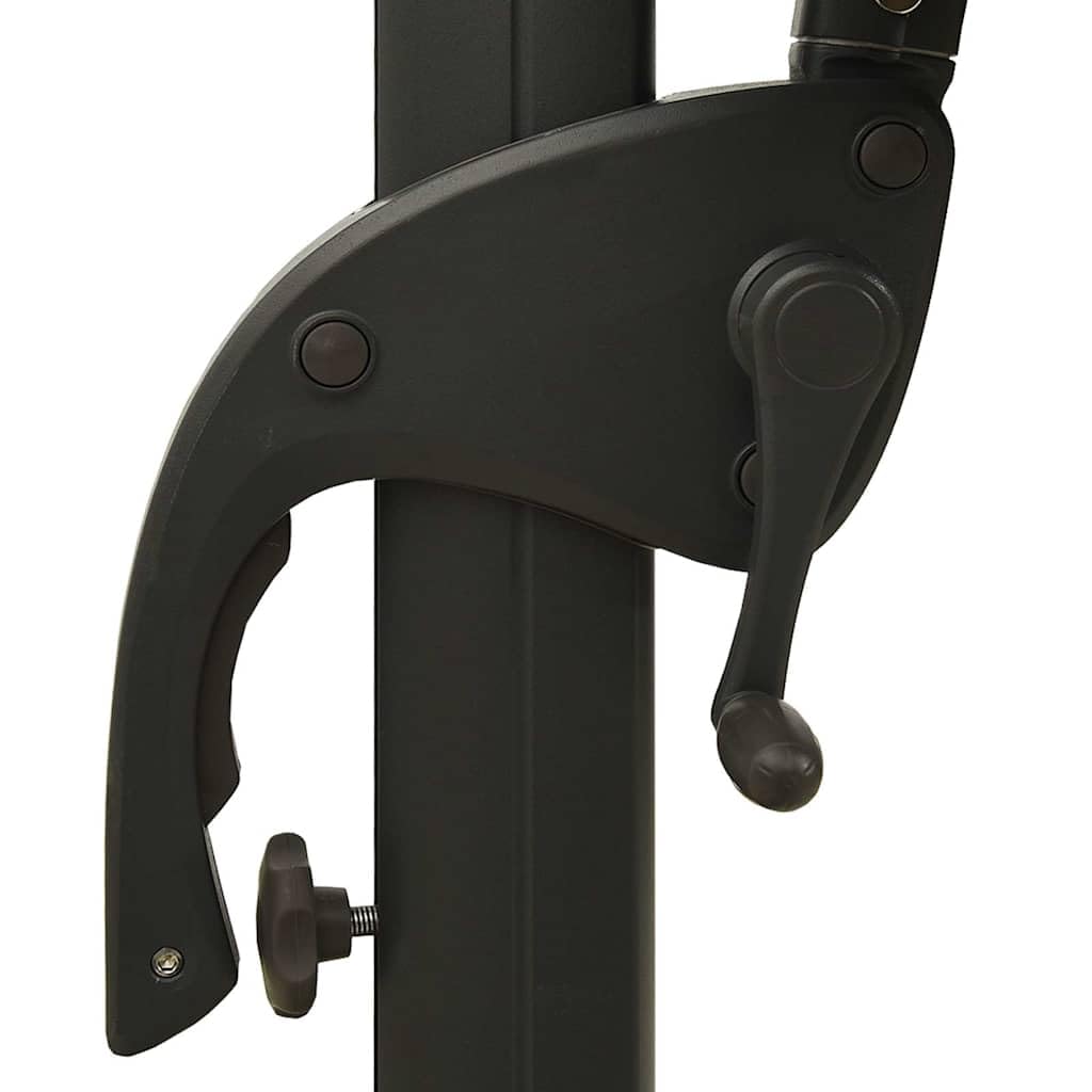 SYDE 4-poziomowy parasol ogrodowy aluminium błękitny