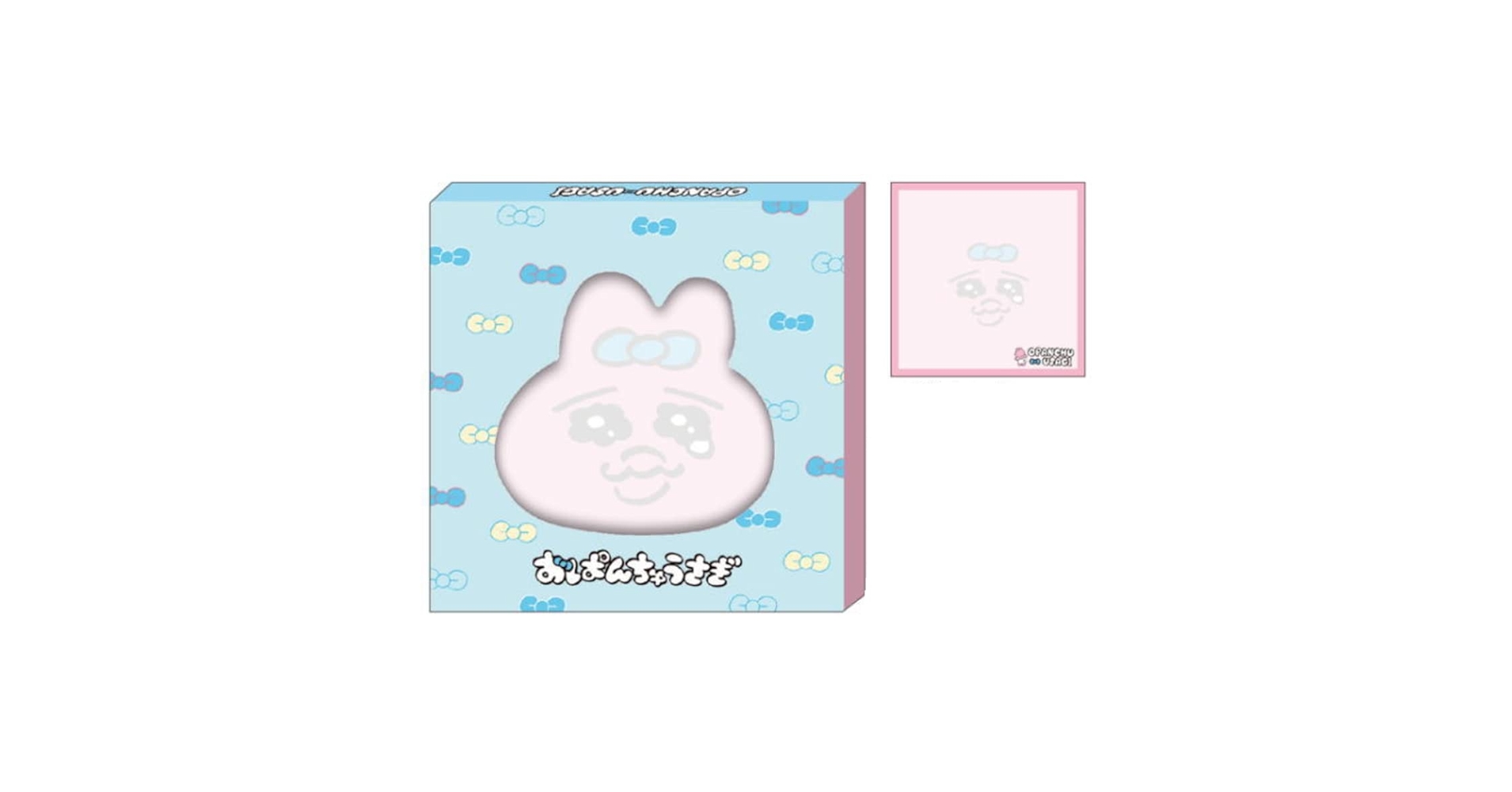 Amazon.co.jp: おぱんちゅうさぎ[メモ帳]窓あきメモ/フェイス