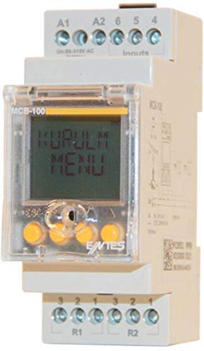 ENTES MCB-125 Zeitrelais Multifunktional 1 St. Zeitbereich: 0.1s - 9999 min